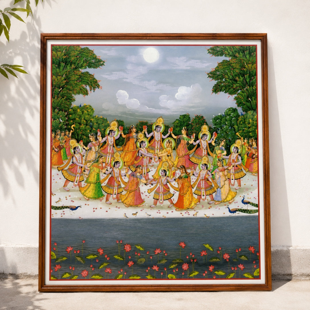 Radha Krishna & Raas Leela Pichwai