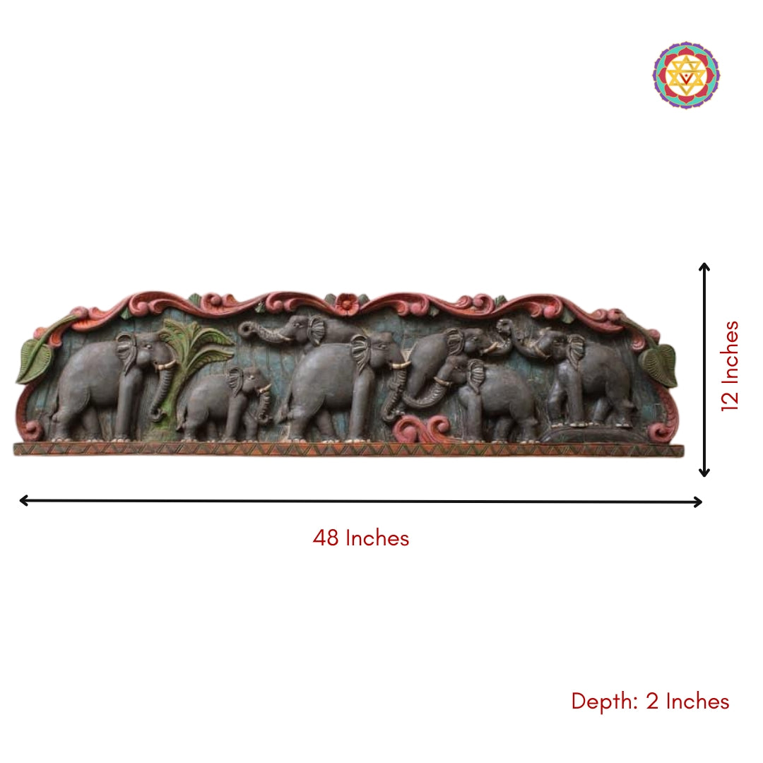 Size measurement of elephant panel