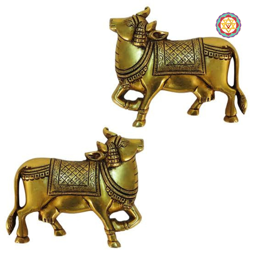 Brass Cow Wall Hanging