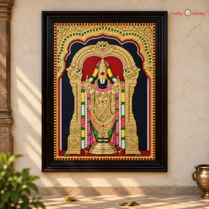 Embossed -Style Balaji Tanjore Painting