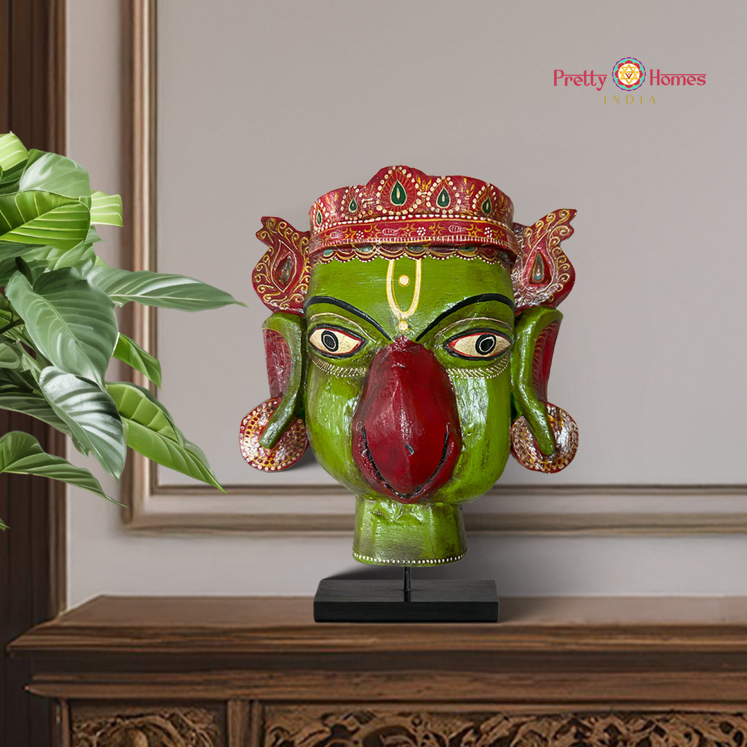 traditional indian angel sculpture pair for wall mounting