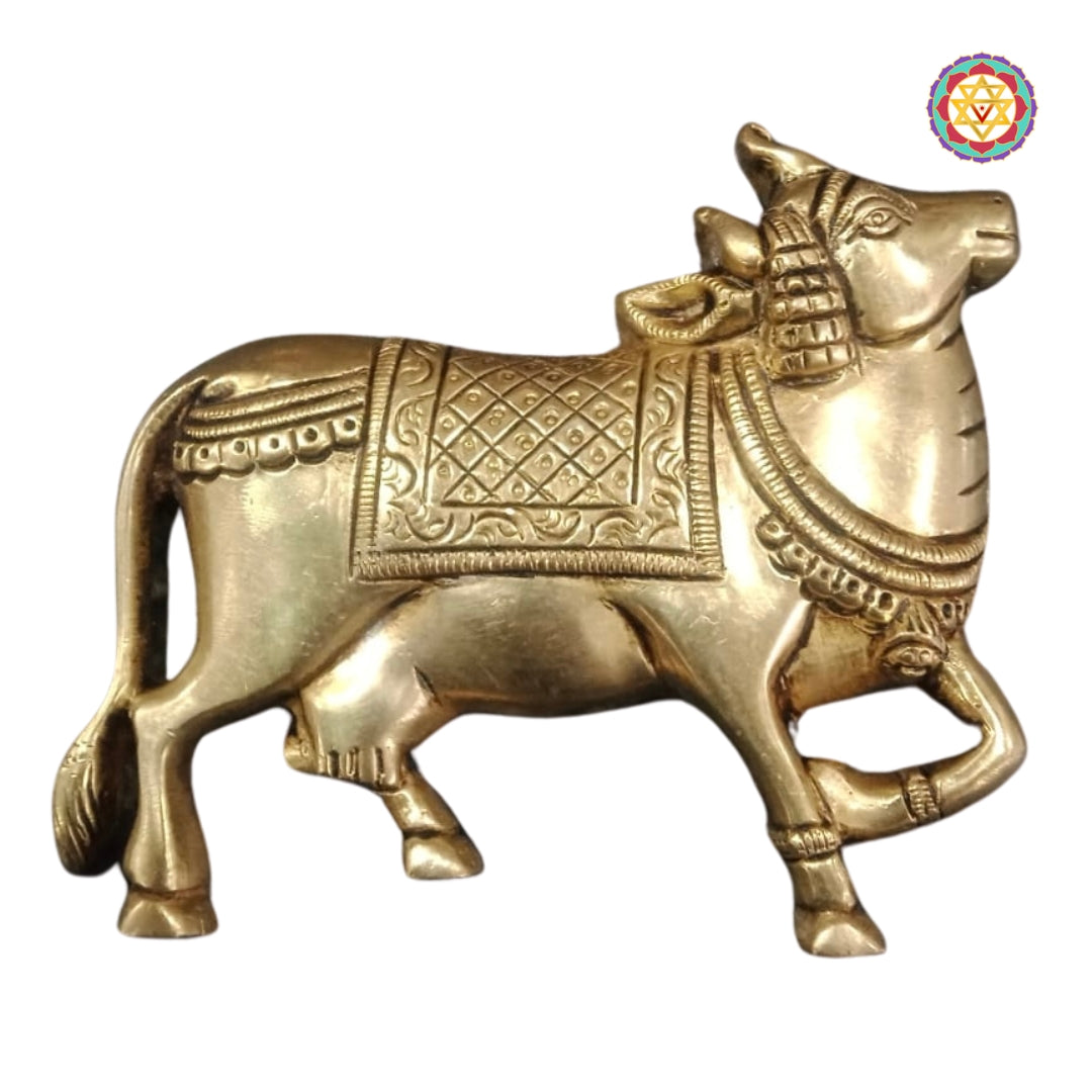 Brass Cow Wall Hanging