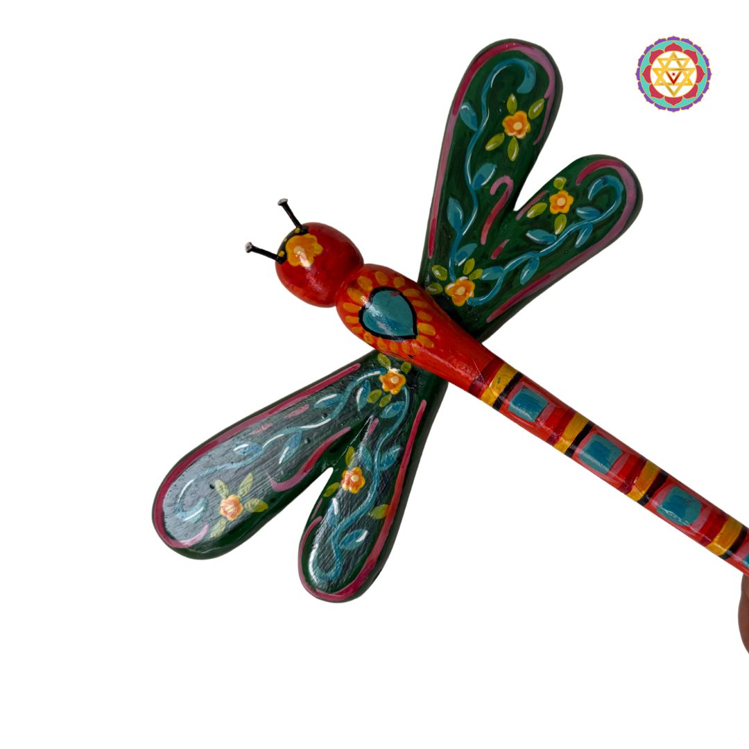 styled display of multiple wooden butterflies as wall décor