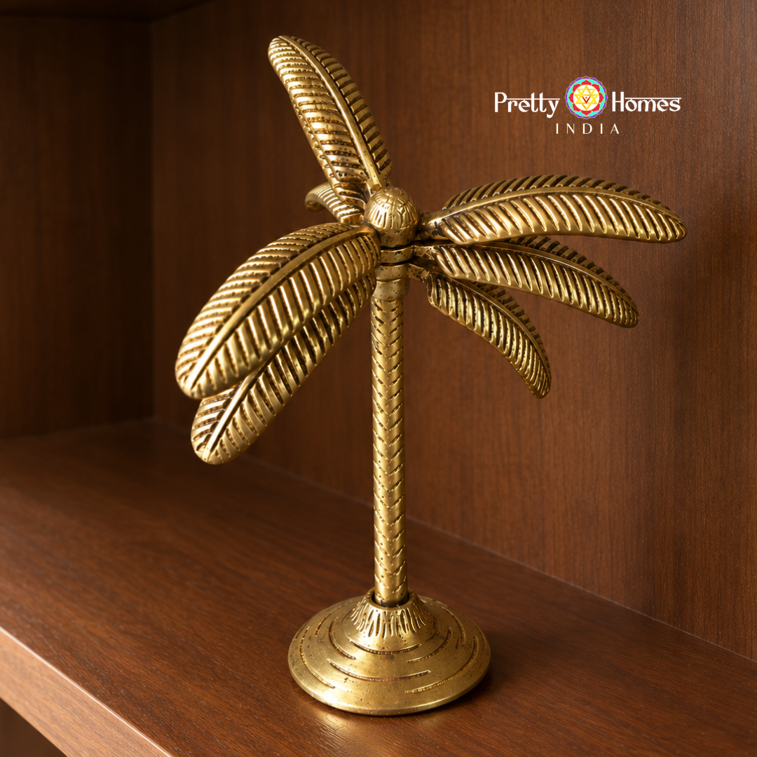 Table top Brass Coconut Tree