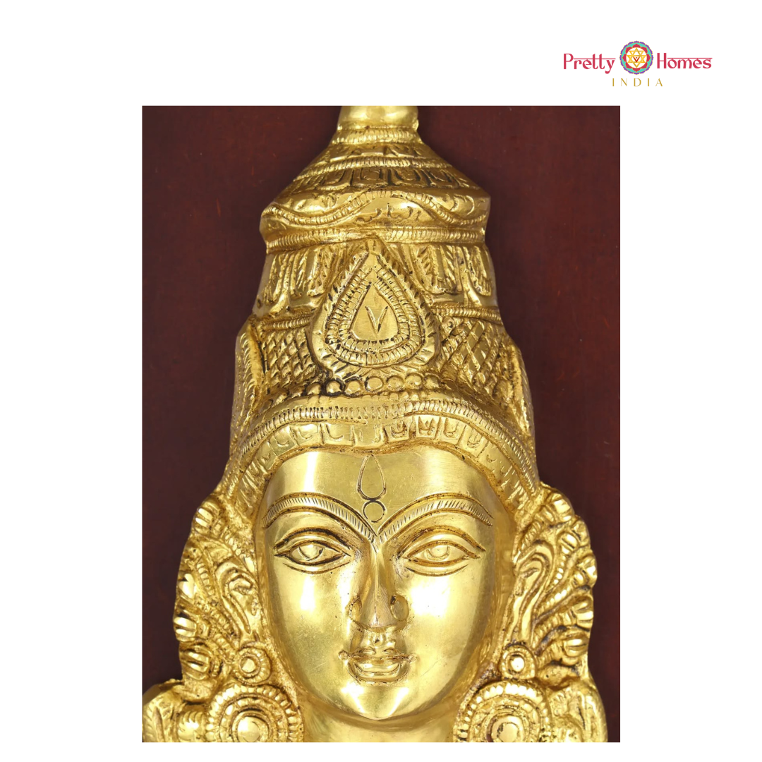 Goddess Lakshmi Brass Frame