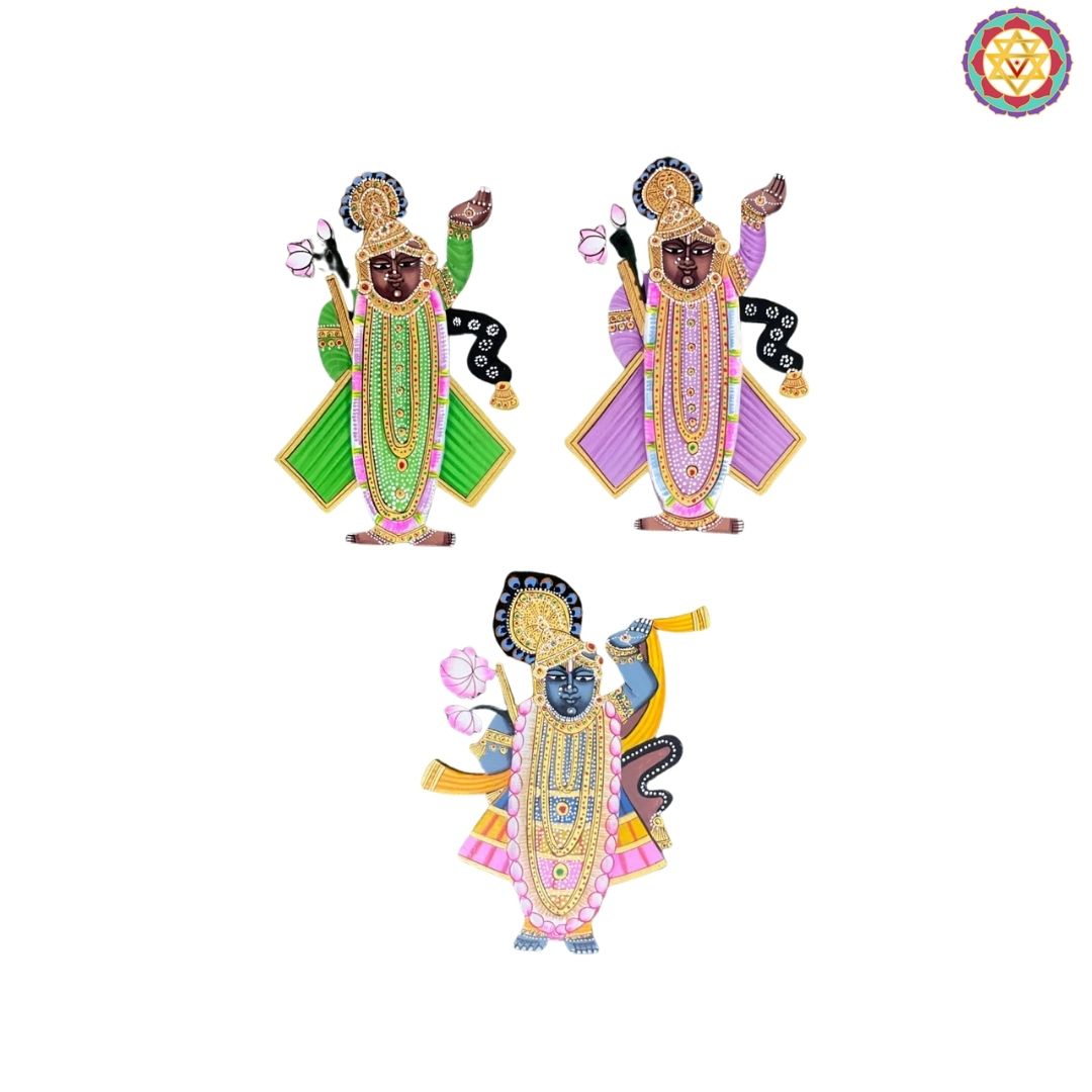 srinathji mdf cutout side profile shrinathji artwork