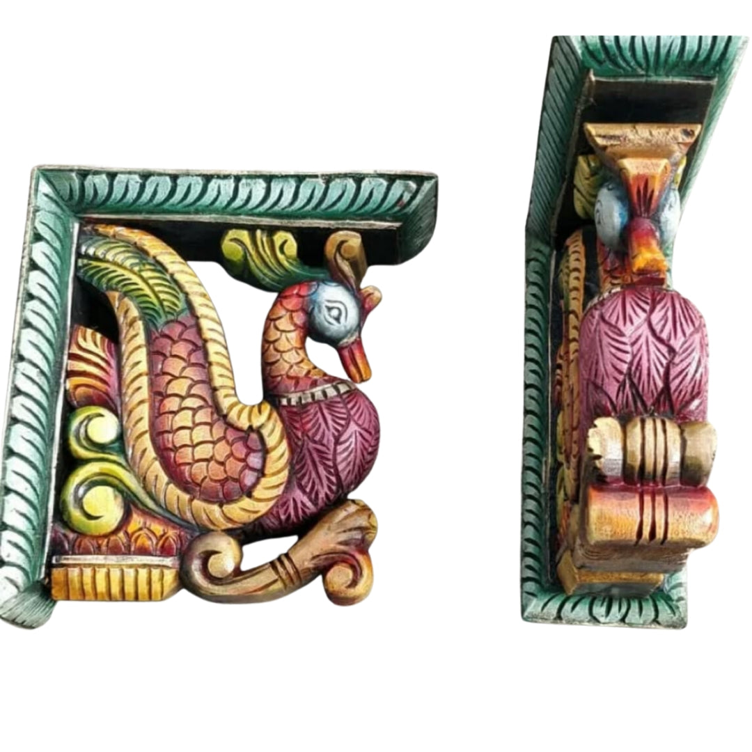 Multicolour Annam / Swan wall hangings /wall Brackets (Single)