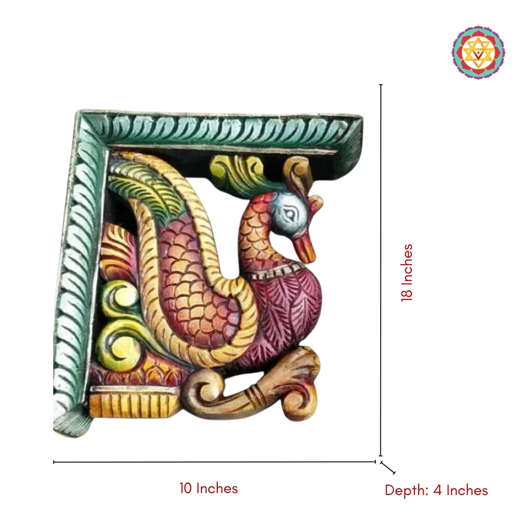 Traditional annam wall hanging in multicolour finish for Indian interiors