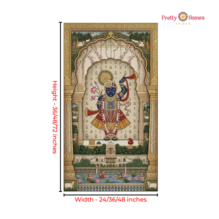Shrinathji Jharokha Pichwai