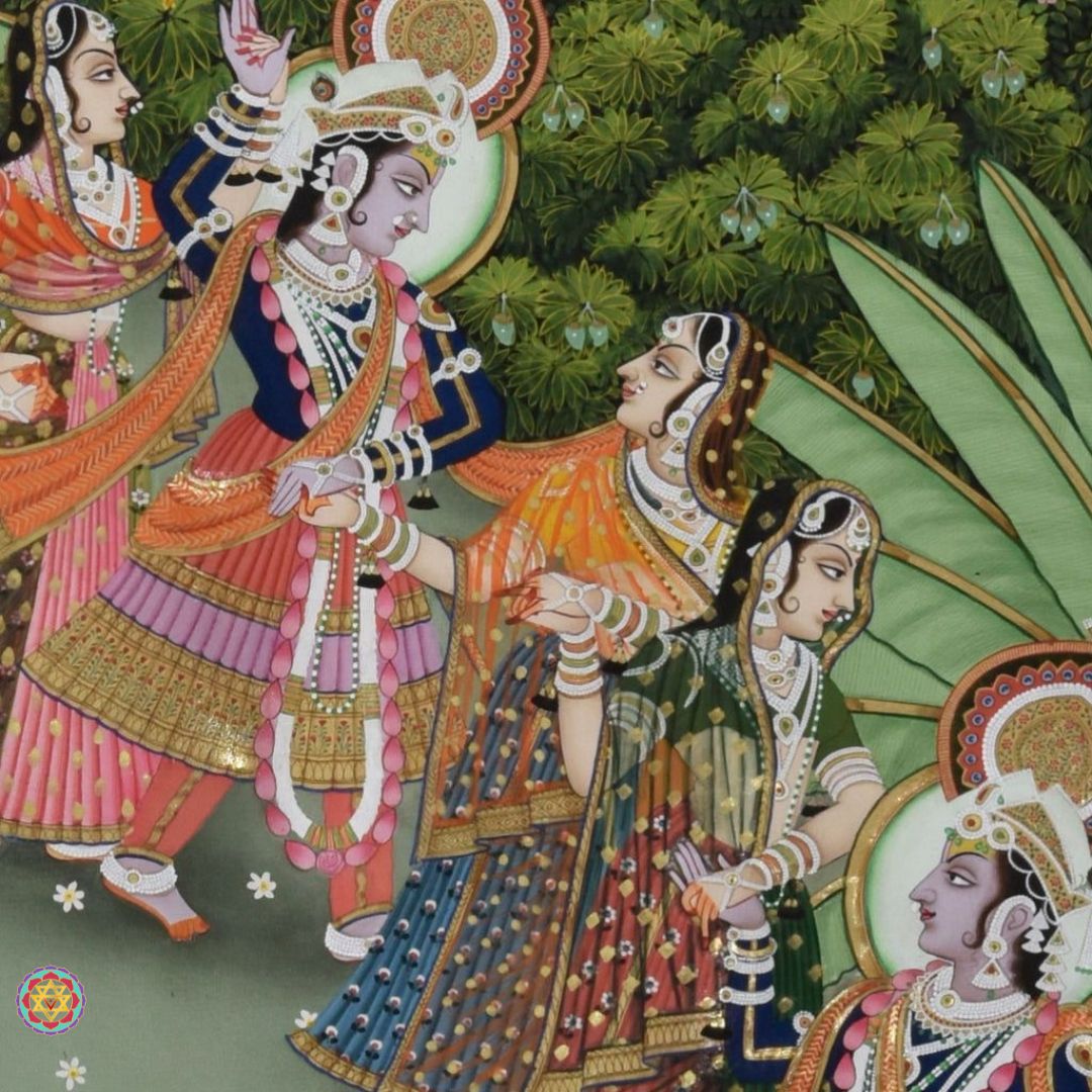 handpainted wooden parrot frame pair with multicolour detailing