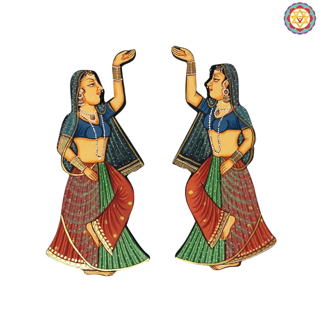 Set of 2 Gopika mdf cutouts