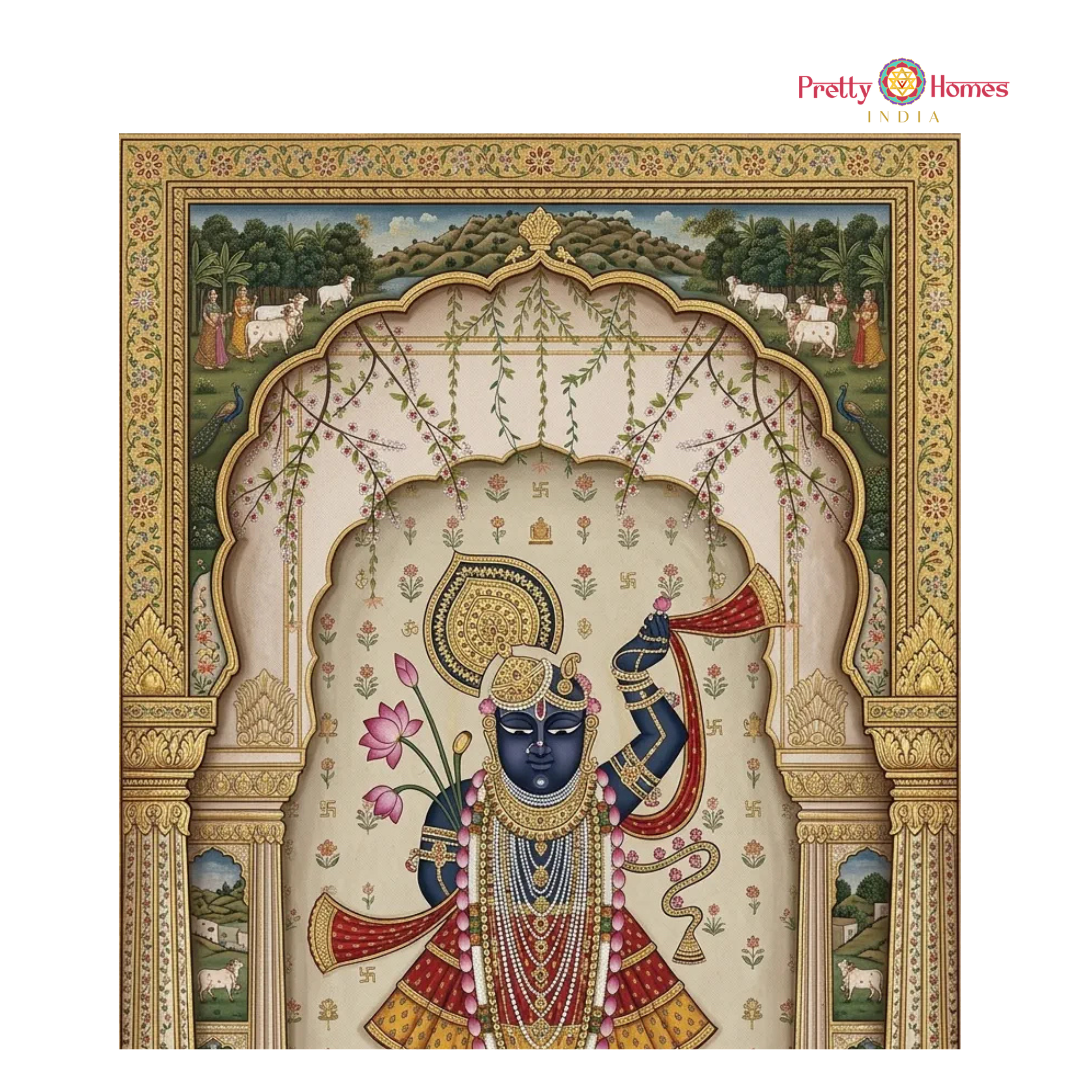 Shrinathji Jharokha Pichwai