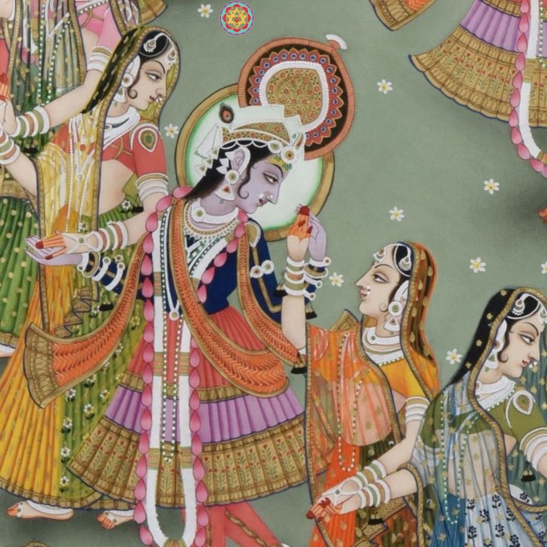 woodcarved parrot frame set with vibrant handpainted patterns