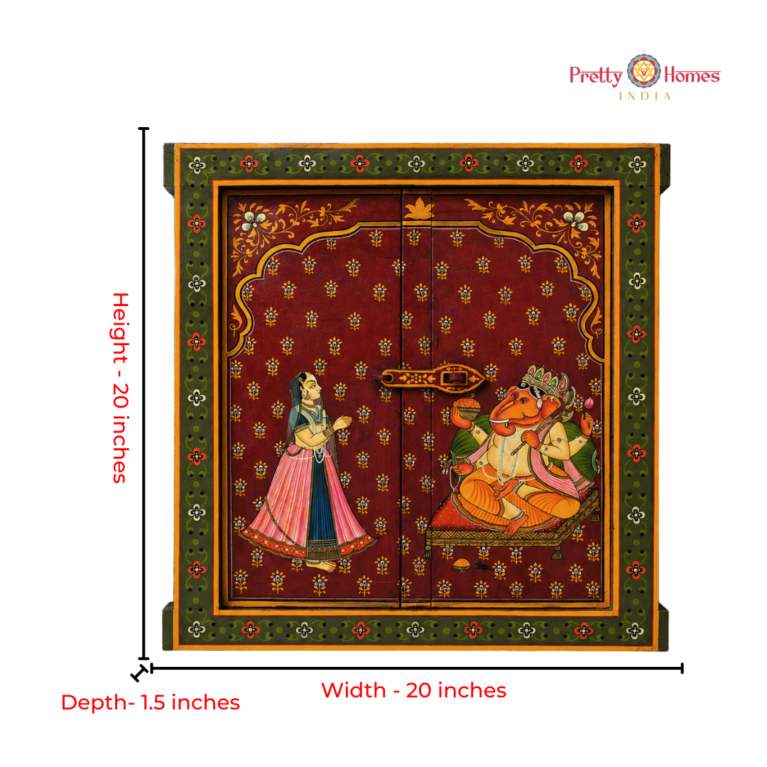Hand-Painted Decorative Window