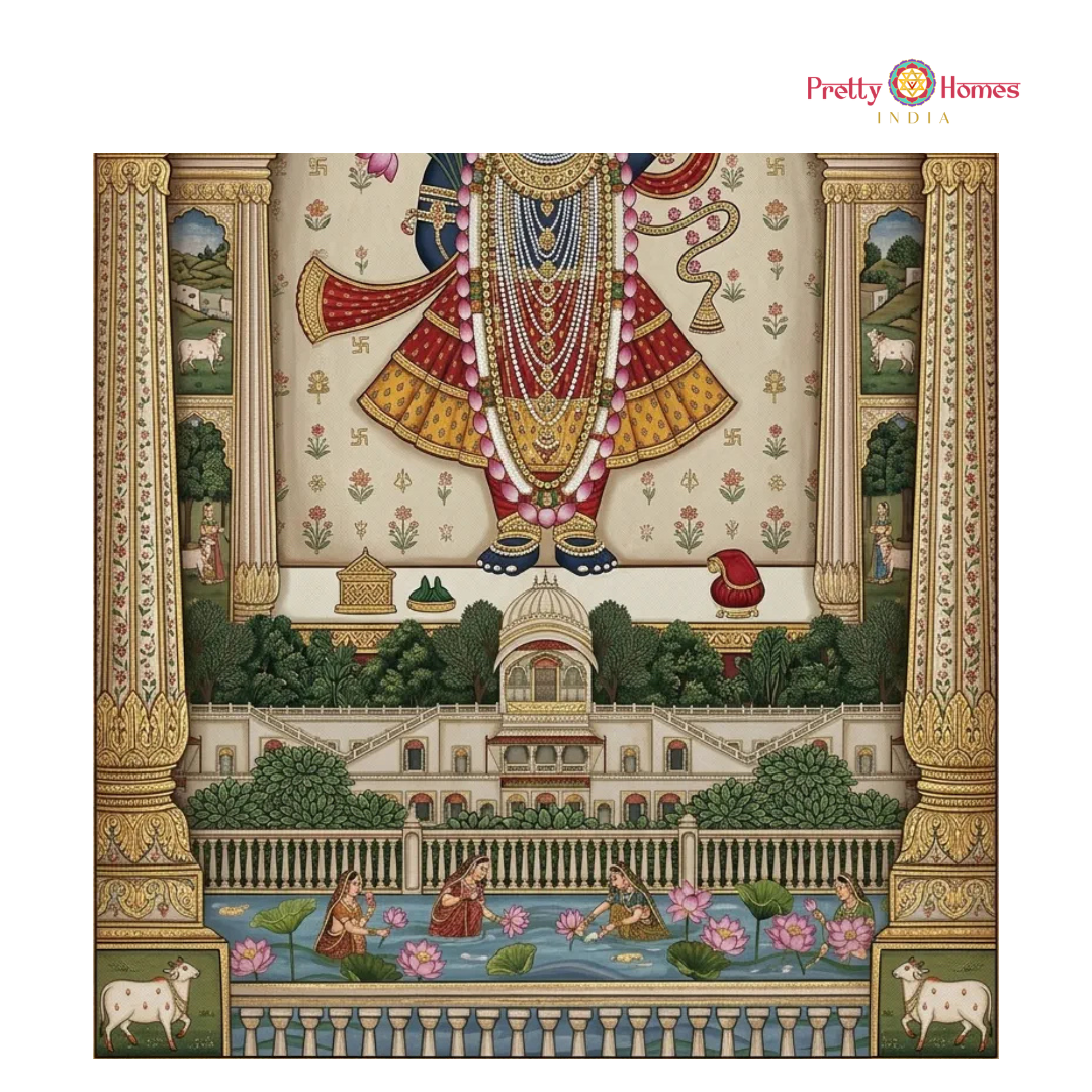 Shrinathji Jharokha Pichwai
