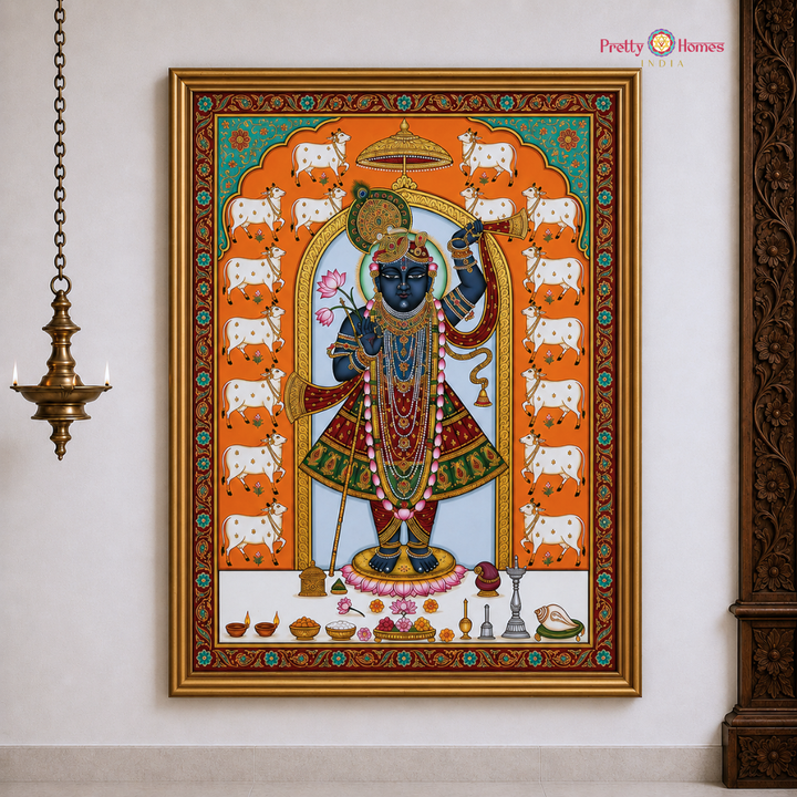 Shrinathji with Cows