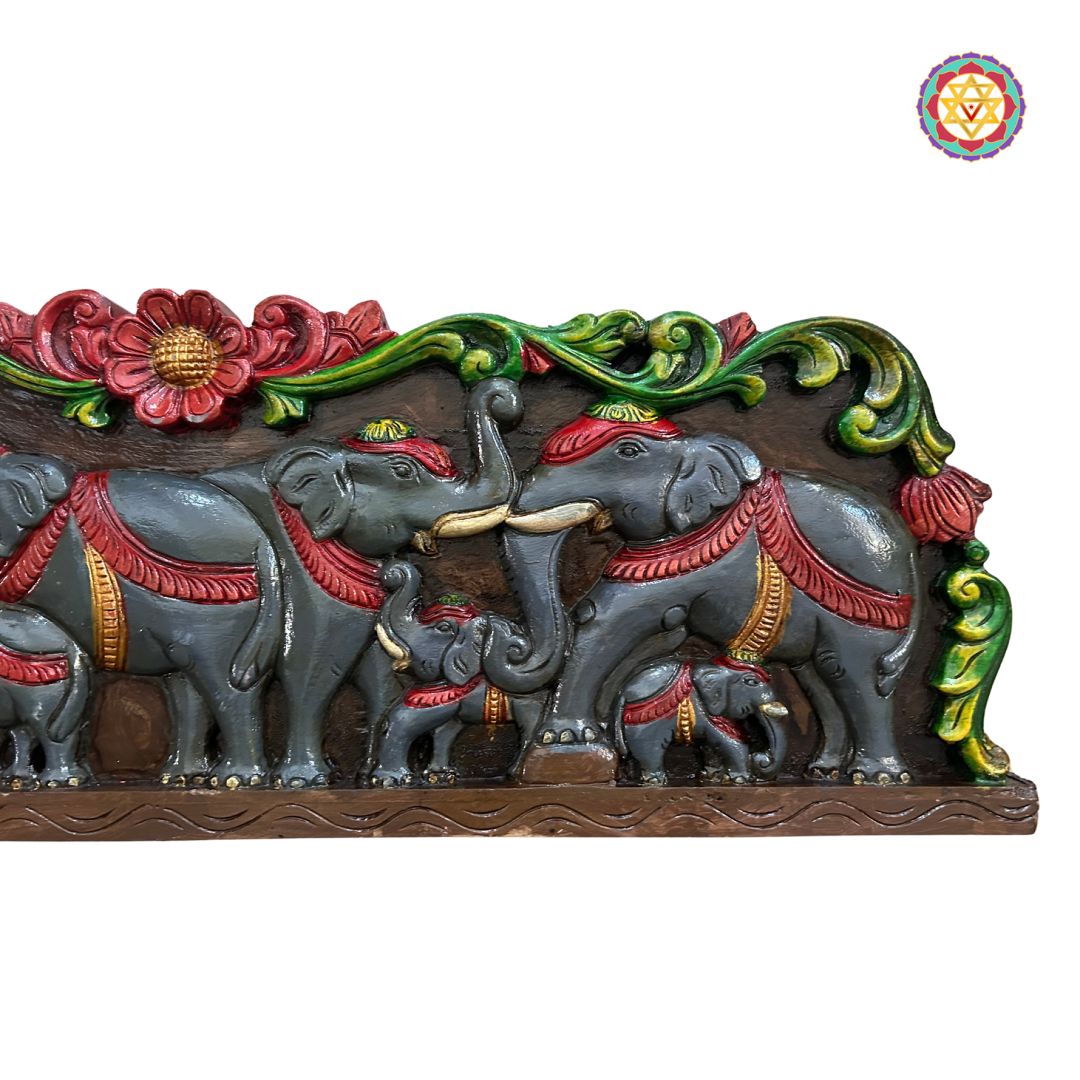 Measurement reference of 36-inch wide elephant panel