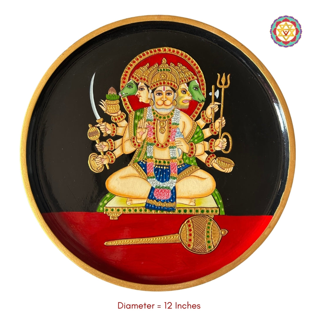 spiritual hanuman wall decor symbolising strength and devotion