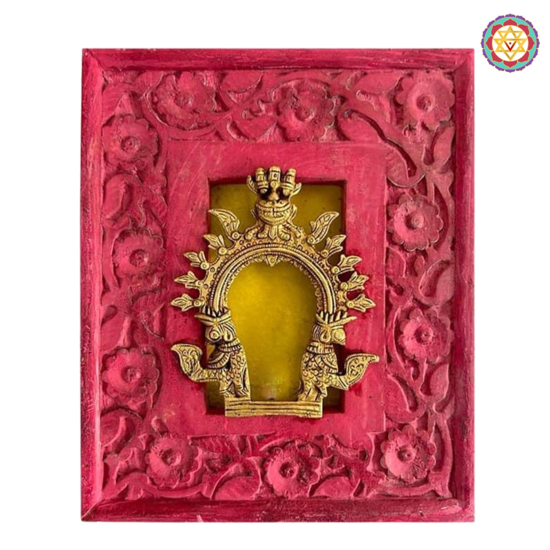 Wall Hanging Brass Hand Carved Wall Frames