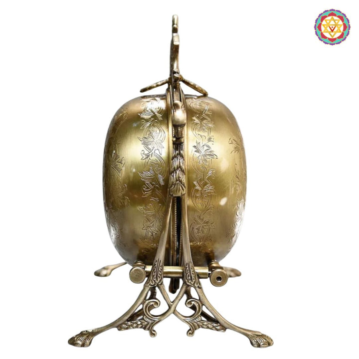 Brass Foldable Platter -Brass Dry Fruit Holder/cookie box & Gift Box