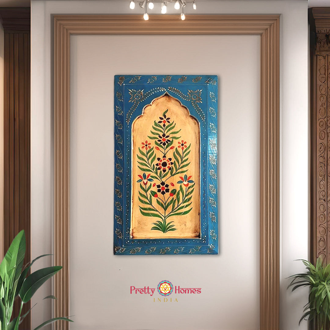 Artistic representation of sacred cow and calf illustrating abundance and divine nurturing