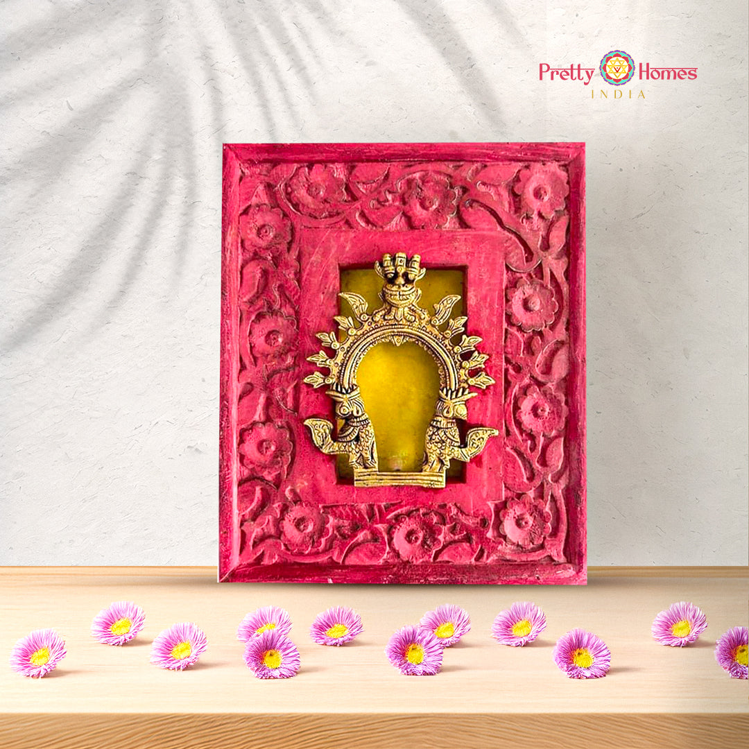 Tree of life brass wall hanging — handcrafted Indian spiritual décor