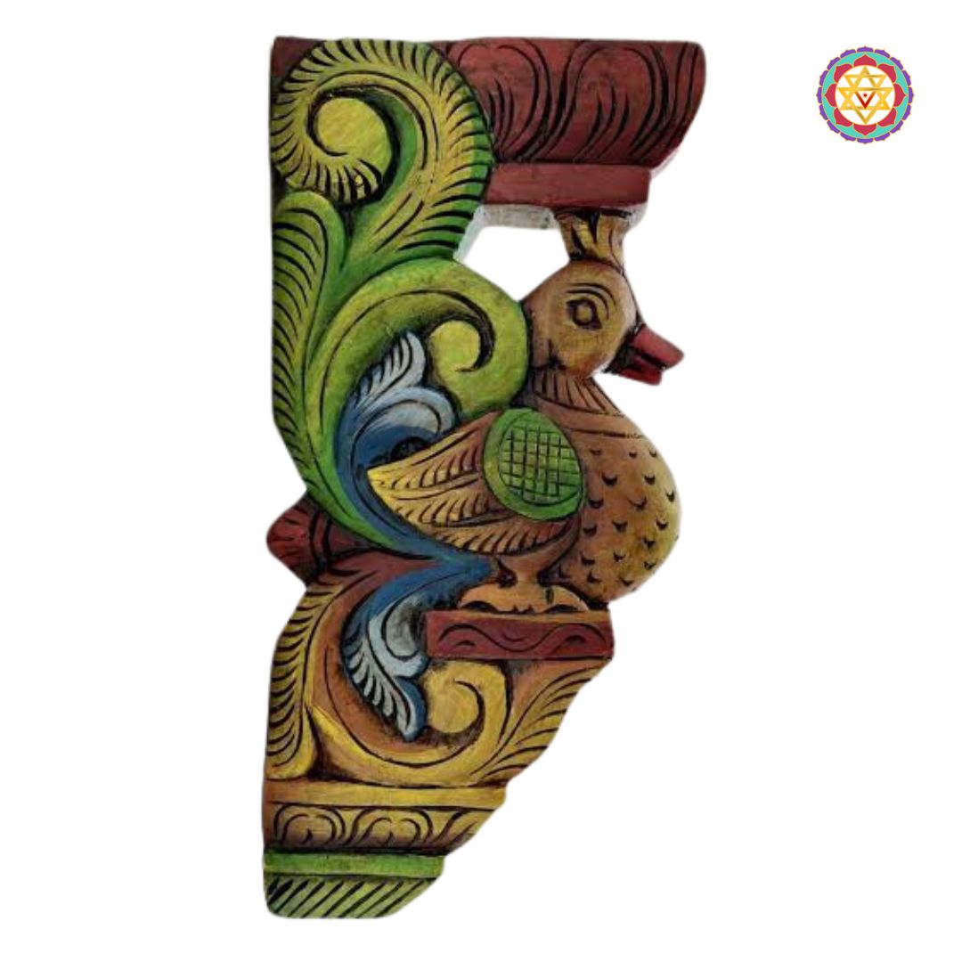 Woodcarved Annam / Swan wall hangings Brackets (Single)