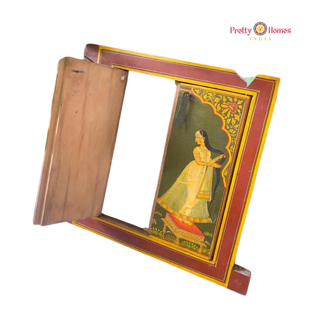 Hand-Painted Decorative Window