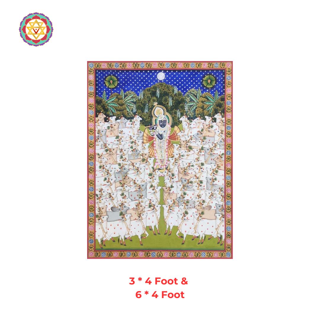 pichwai ramar pattabishekam ram darbar ram coronation pichwai painting wall art