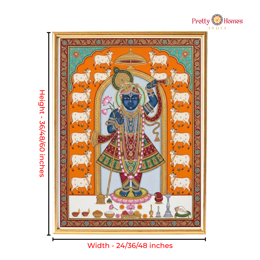 Shrinathji with Cows