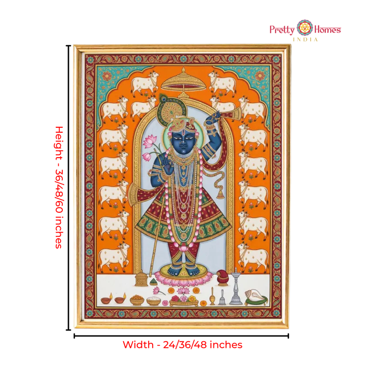 Shrinathji with Cows