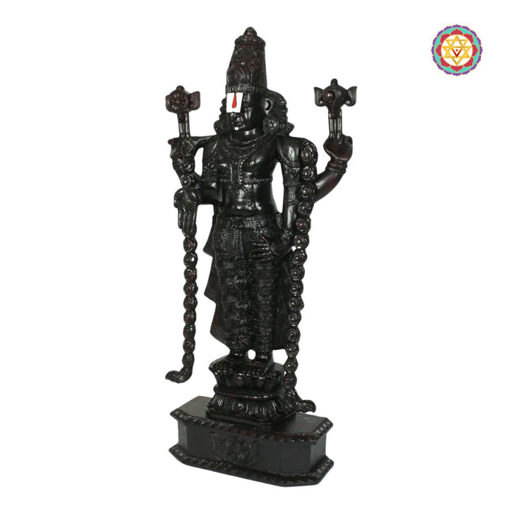 Teakwood ,Perumal /Tirupati Balaji /Kalyan Balaji statue