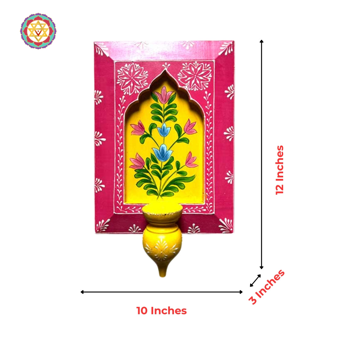 lord ganesha handcarved wooden wall hanging for home temple