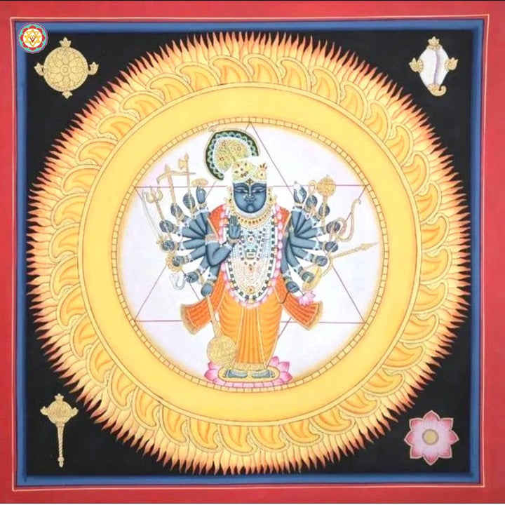 Pichwai: Shrinathji Sudarshan Swaroop