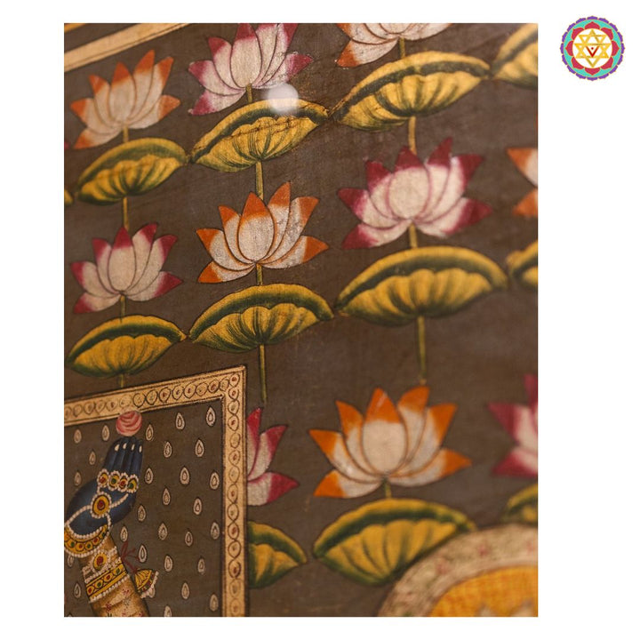 Vintage Style Handpainted Pichwai – Dan Utsav Collection