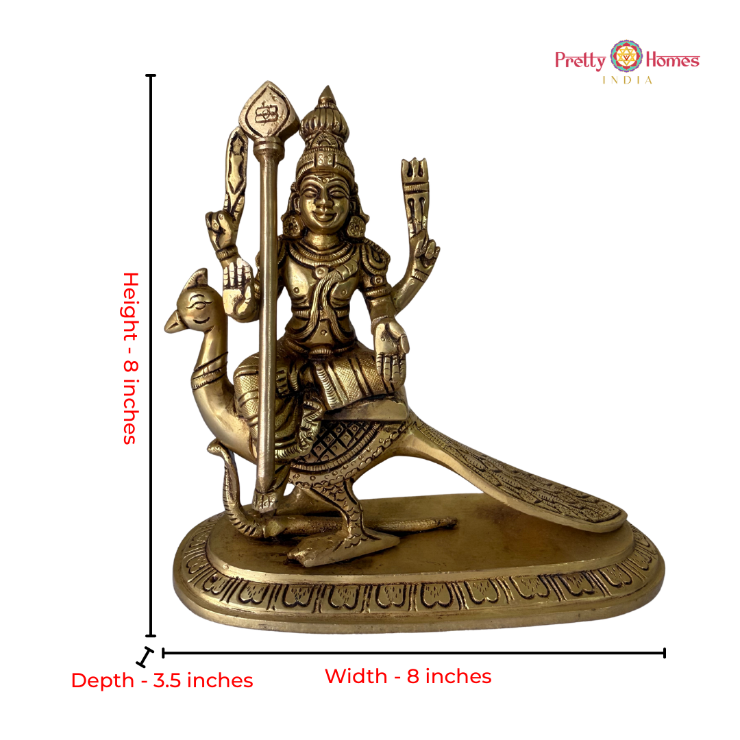Brass Superfine Lord Murugan