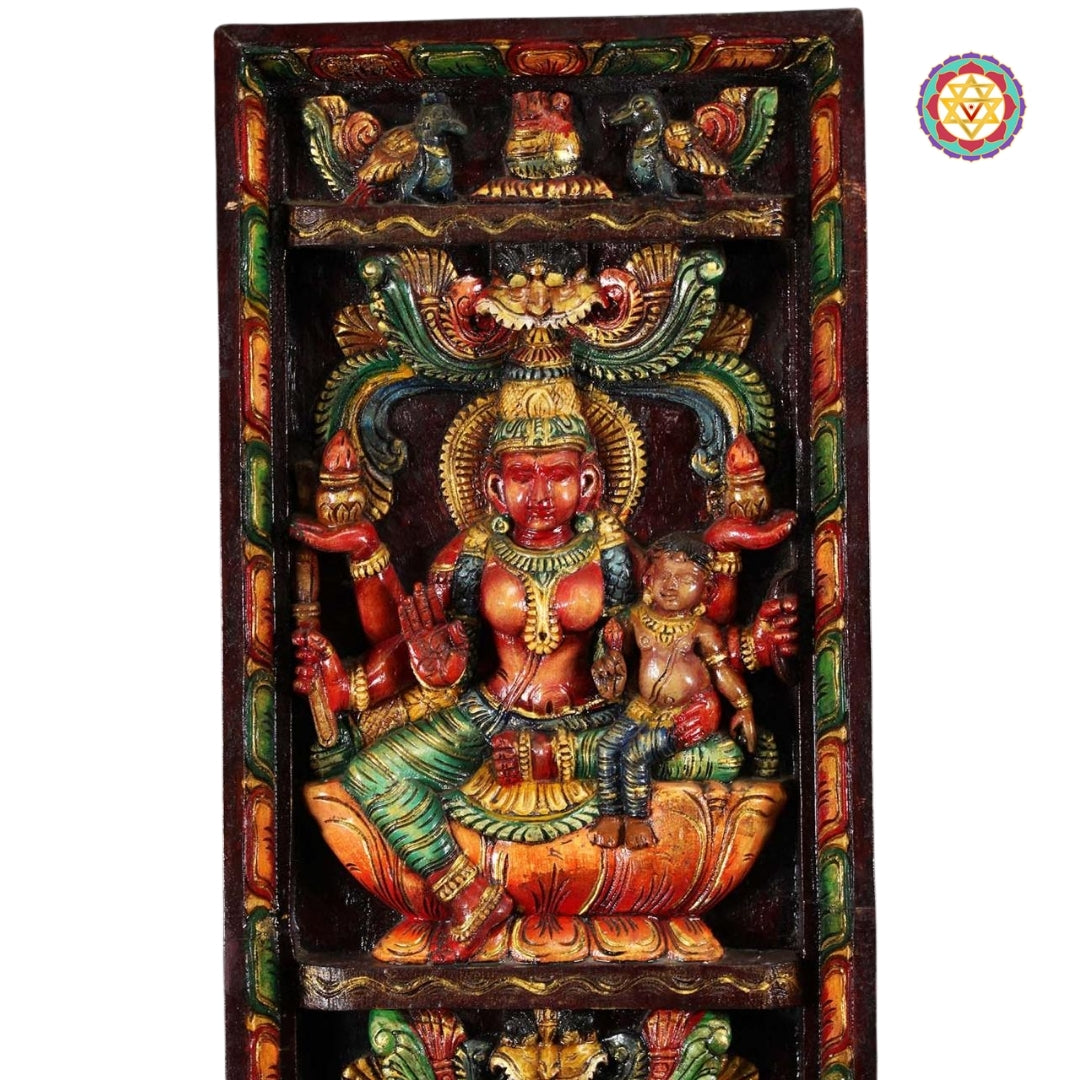 Santaana Lakshmi with child – Fertility & Progeny goddess
