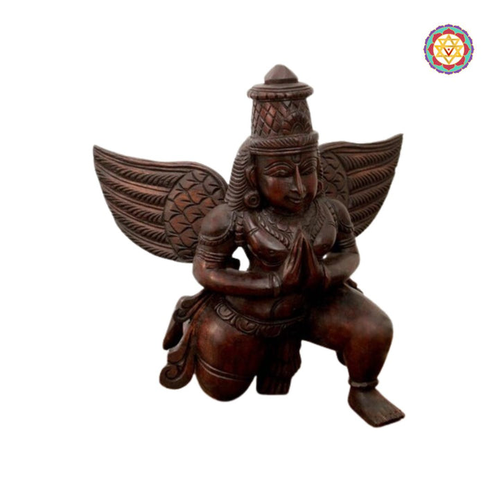 Aesthetic Tabletop Garuda Statue – Exquisitely Wood Carved Sculpture