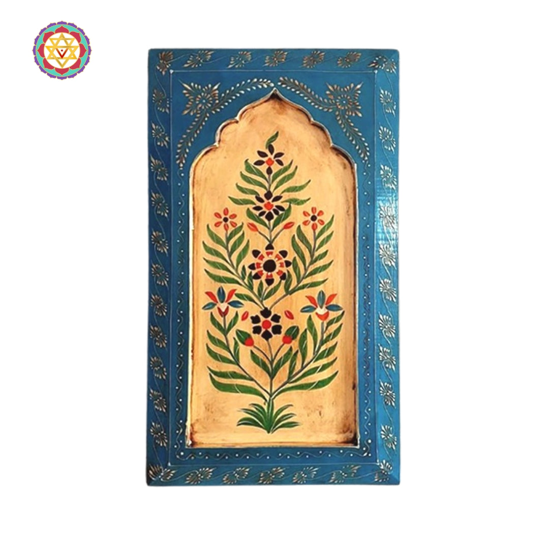 Wooden hand painted frame .Woodmade /Handcrafted