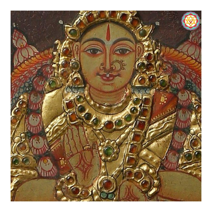 Tanjore - Gajalaxmi - Vintage Tanjore  Painting