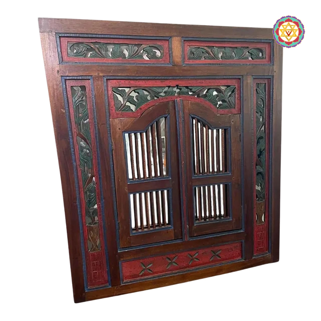 Beautiful Decor Wooden Window Frame