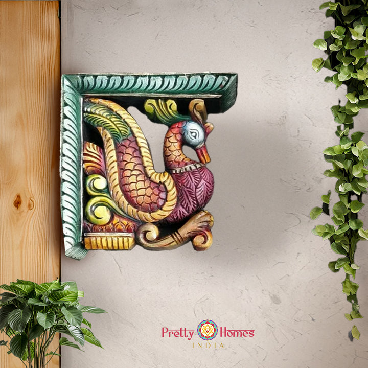 Multicolour Annam / Swan wall hangings /wall Brackets (Single)