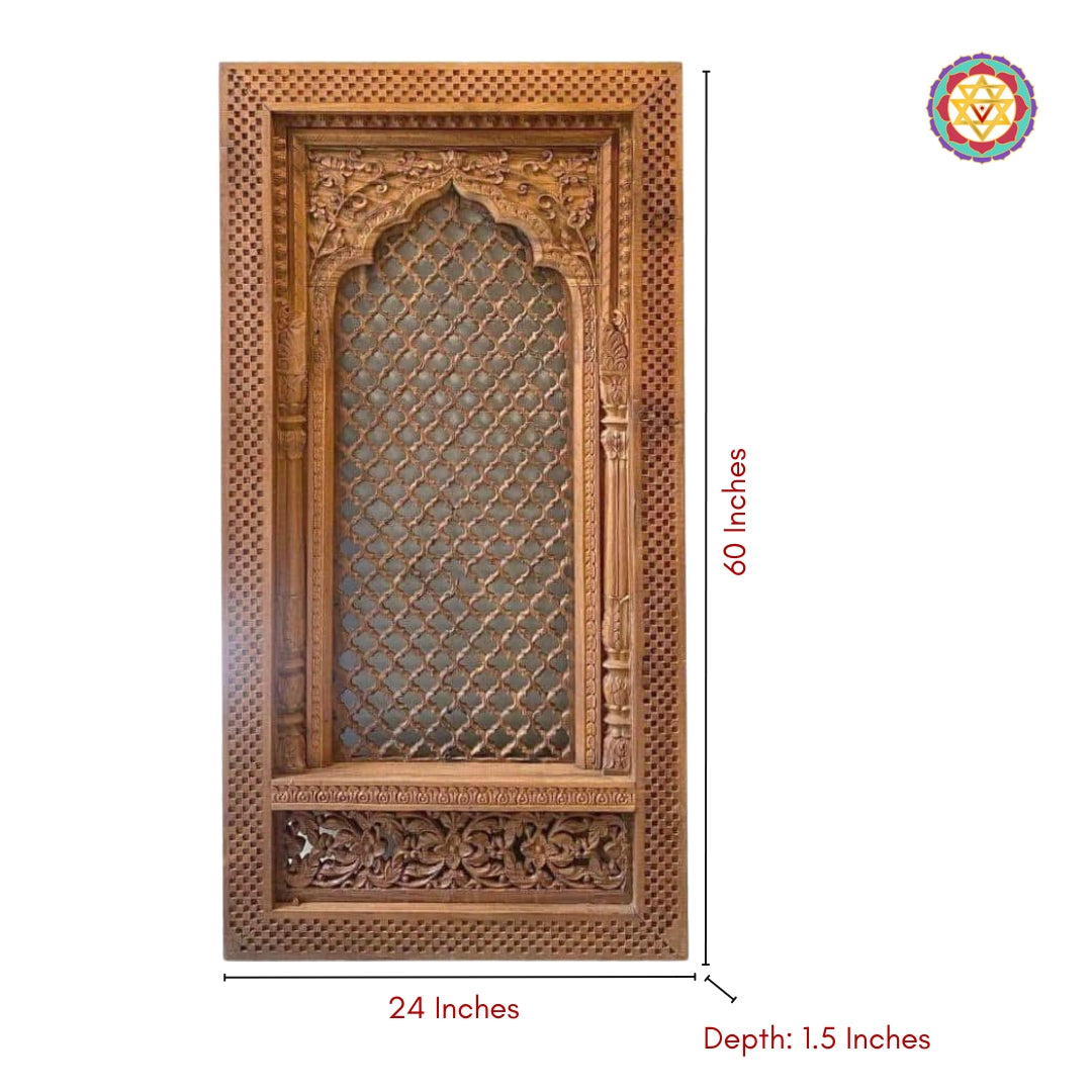 Panel used in entryway setup