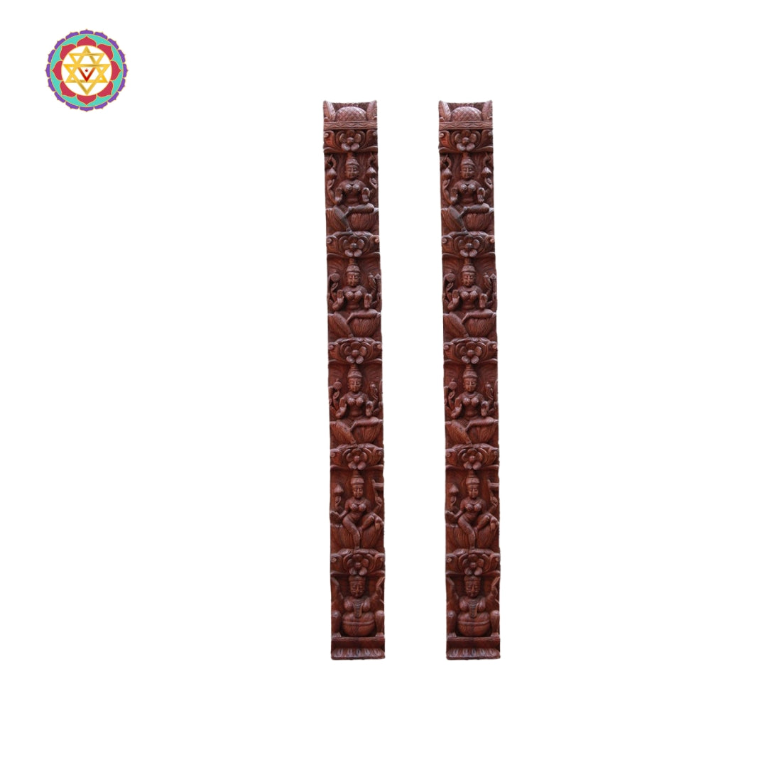 wooden dashavatar wall decor panel for traditional indian interiors