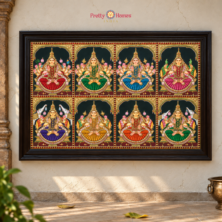 Ashta Lakshmi Tanjore – Chettinad Style