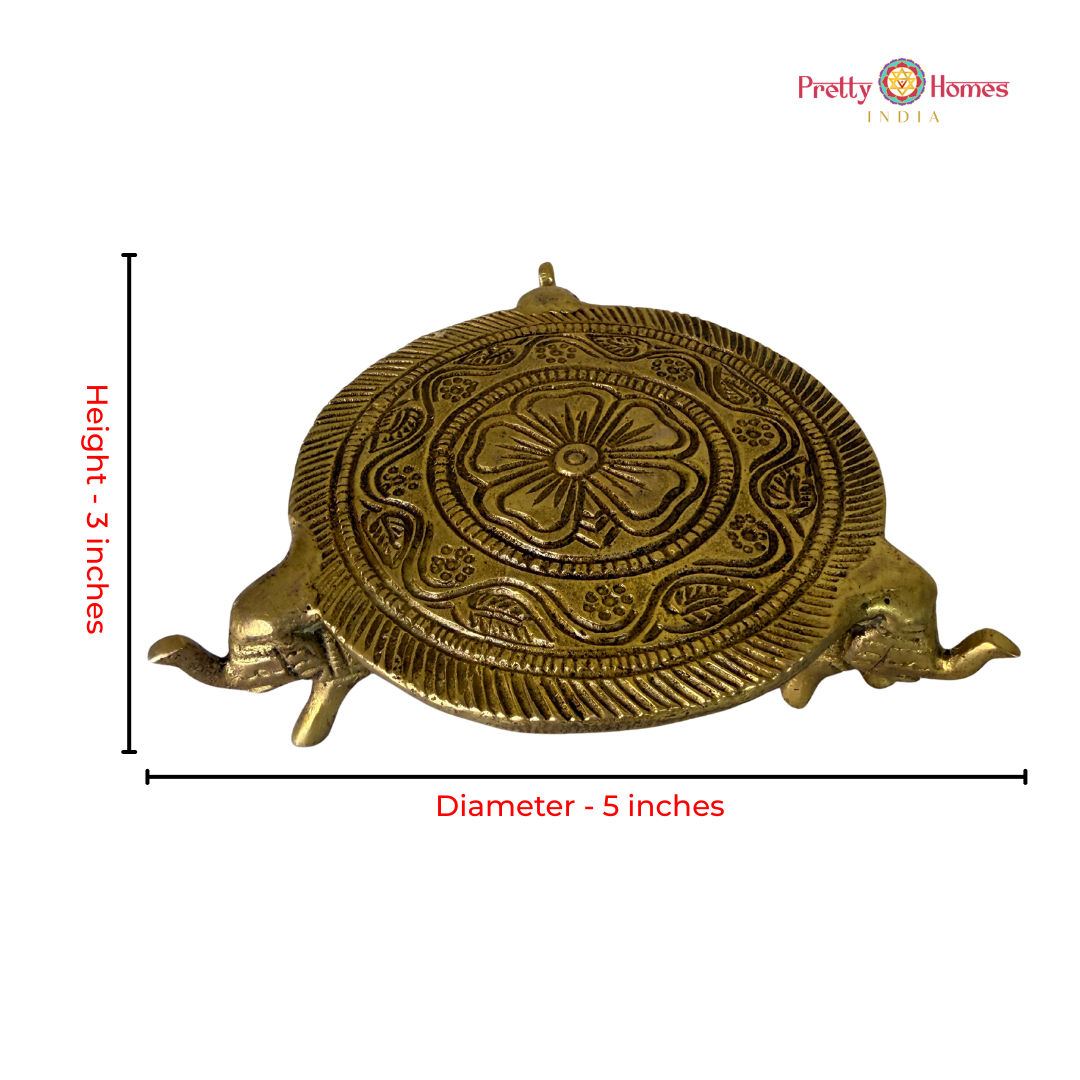 Handcrafted Elephant Design Chowki