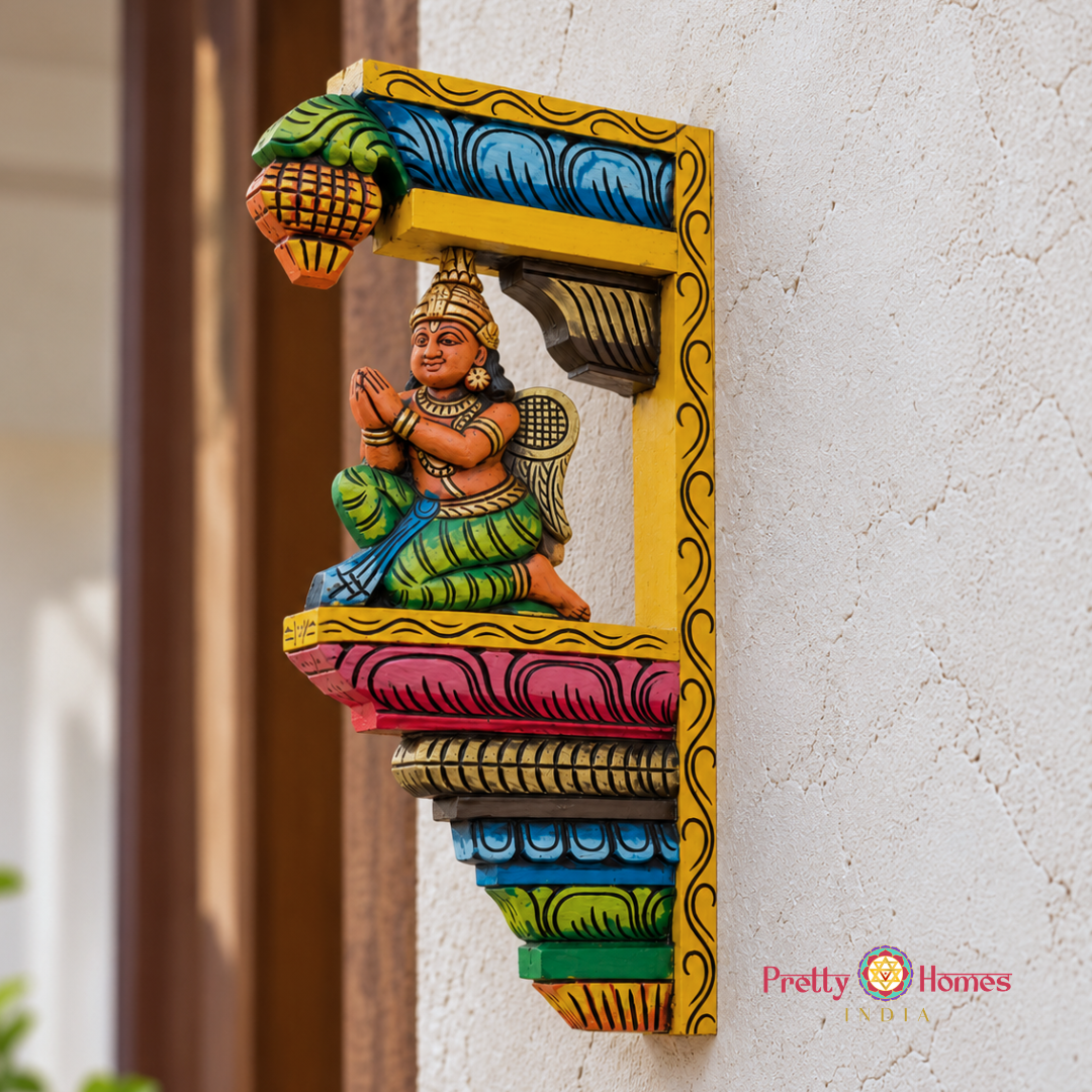 Exclusive Hand-Carved Garuda Wall Hanging Bracket / Corbel