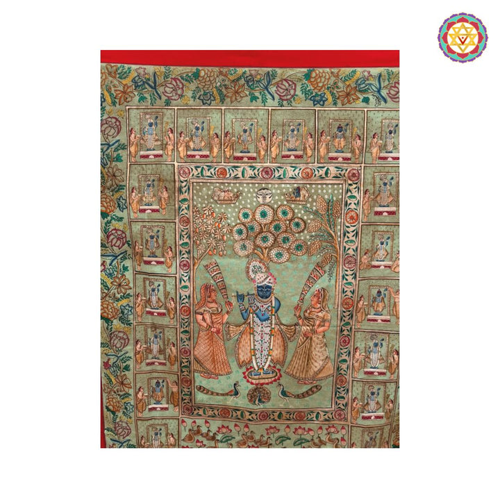 Heritage Style Handpainted Pichwai – Shrinathji All Festivals