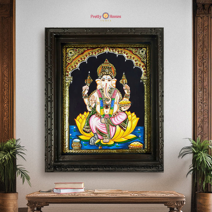 Tanjore - Lord Ganesha - Tanjore Painting