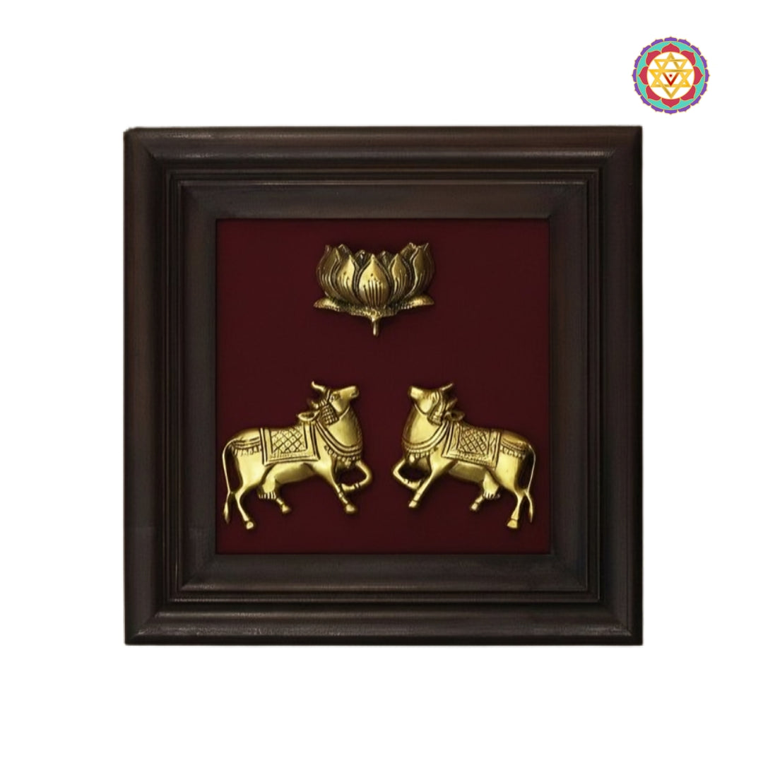 Traditional brass decorative panels for living room